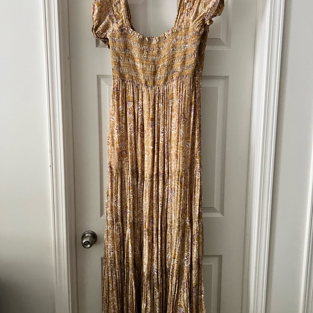 Free People Yellow Floral Maxi Dress - Picture 6 of 6
